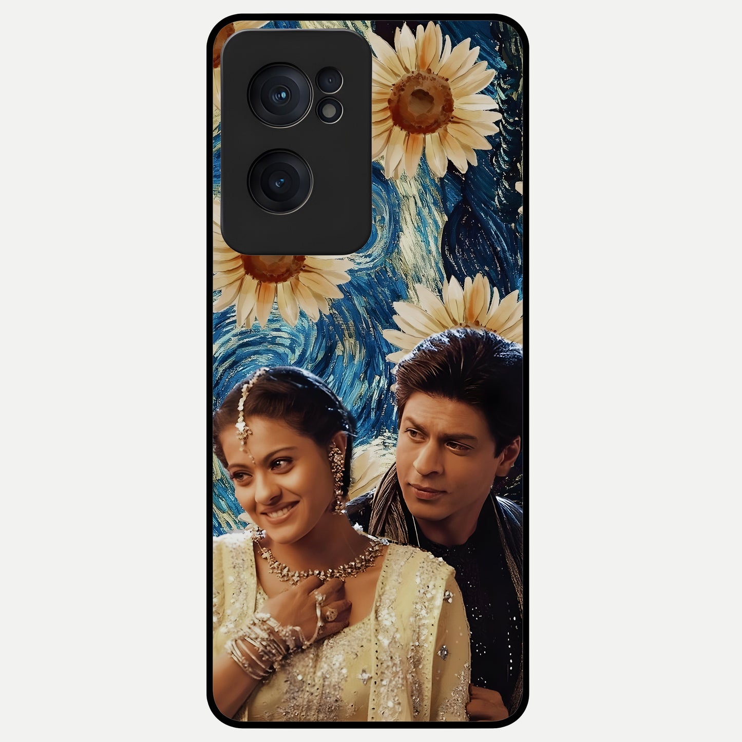  Eternal Love Story Glass Case For Oneplus Nord CE2 back cover – full design glossy printed glass finish
