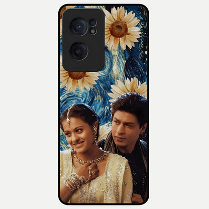 Eternal Love Story Glass Case For Oneplus Nord CE2 back cover – full design glossy printed glass finish