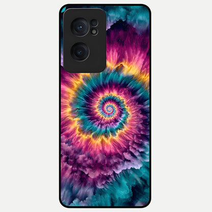  Galactic Spiral Burst Glass Case For Oneplus Nord CE2 back cover – full design glossy printed glass finish