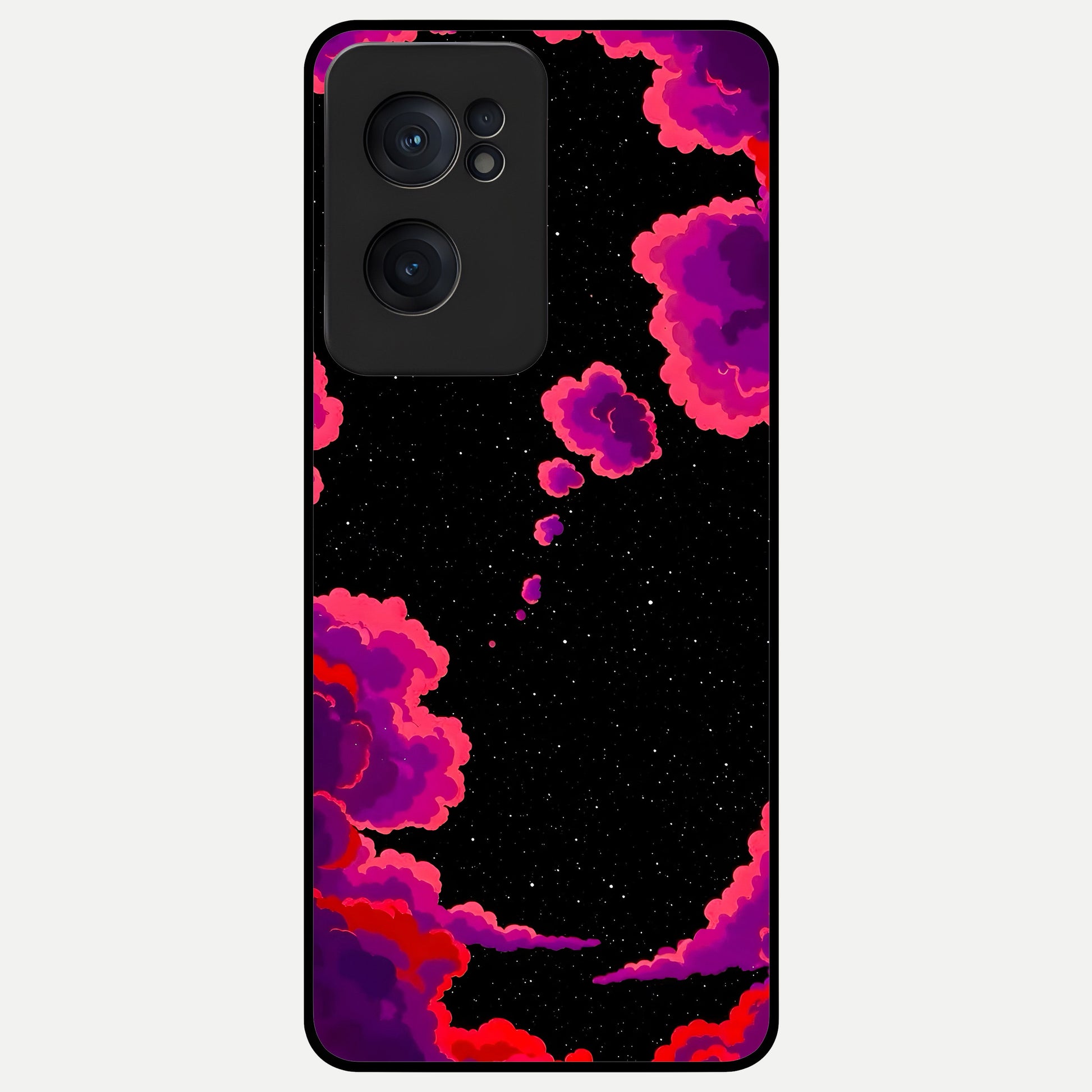  Galaxy Dream Frame Glass Case For Oneplus Nord CE2 back cover – full design glossy printed glass finish