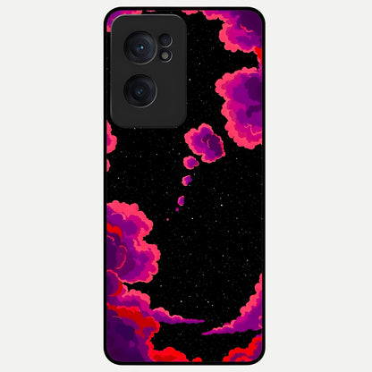  Galaxy Dream Frame Glass Case For Oneplus Nord CE2 back cover – full design glossy printed glass finish