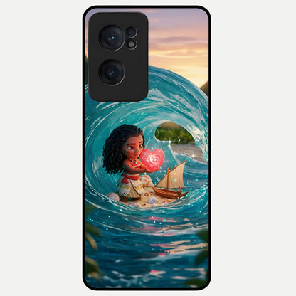  Heart of Ocean Glass Case For Oneplus Nord CE2 back cover – full design glossy printed glass finish