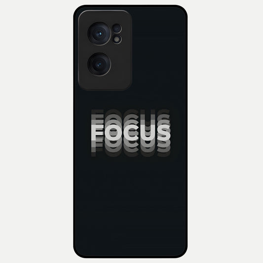  Mono Focus Vision Glass Case For Oneplus Nord CE2 back cover – full design glossy printed glass finish