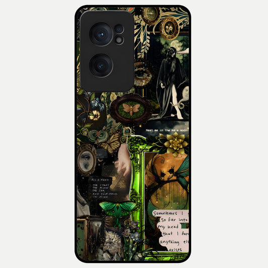  Mystic Woods Secret Glass Case For Oneplus Nord CE2 back cover – full design glossy printed glass finish