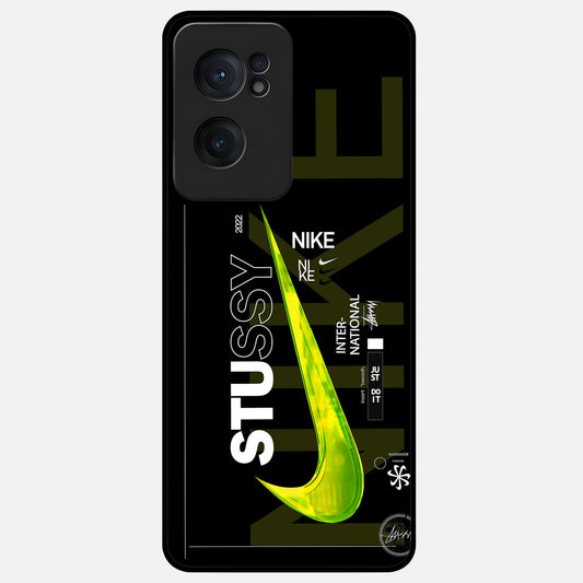  Neon Street Edition Glass Case For Oneplus Nord CE2 back cover – full design glossy printed glass finish