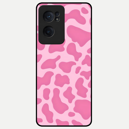  Pinkish Scenery Glass Case For Oneplus Nord CE2 back cover – full design glossy printed glass finish