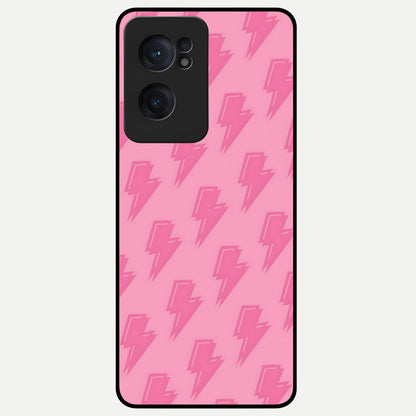  Pink Moo Magic Glass Case For Oneplus Nord CE2 back cover – full design glossy printed glass finish