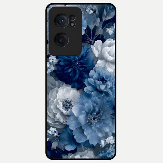 Royal Bloom Garden Glass Case For Oneplus Nord CE2 back cover – full design glossy printed glass finish