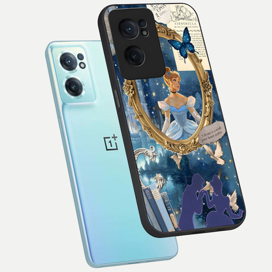  Midnight Queen phone case For Oneplus Nord CE2 showing premium glass back cover with detailed artwork