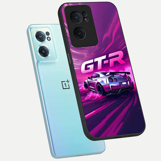  Speed Drift Legend phone case For Oneplus Nord CE2 showing premium glass back cover with detailed artwork