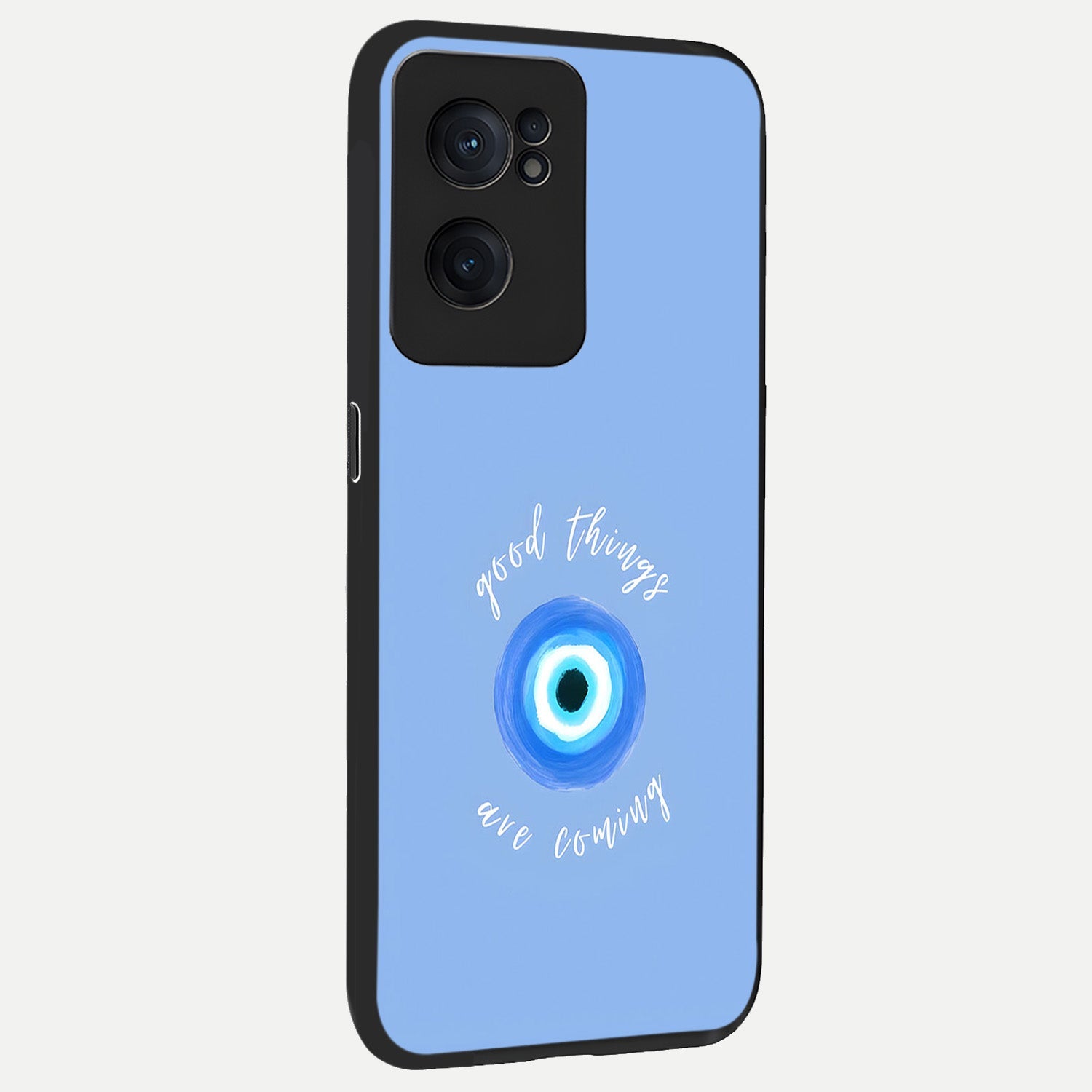 Bright Future Ahead back cover For Oneplus Nord CE2 slim fit glass case with vibrant aesthetic design
