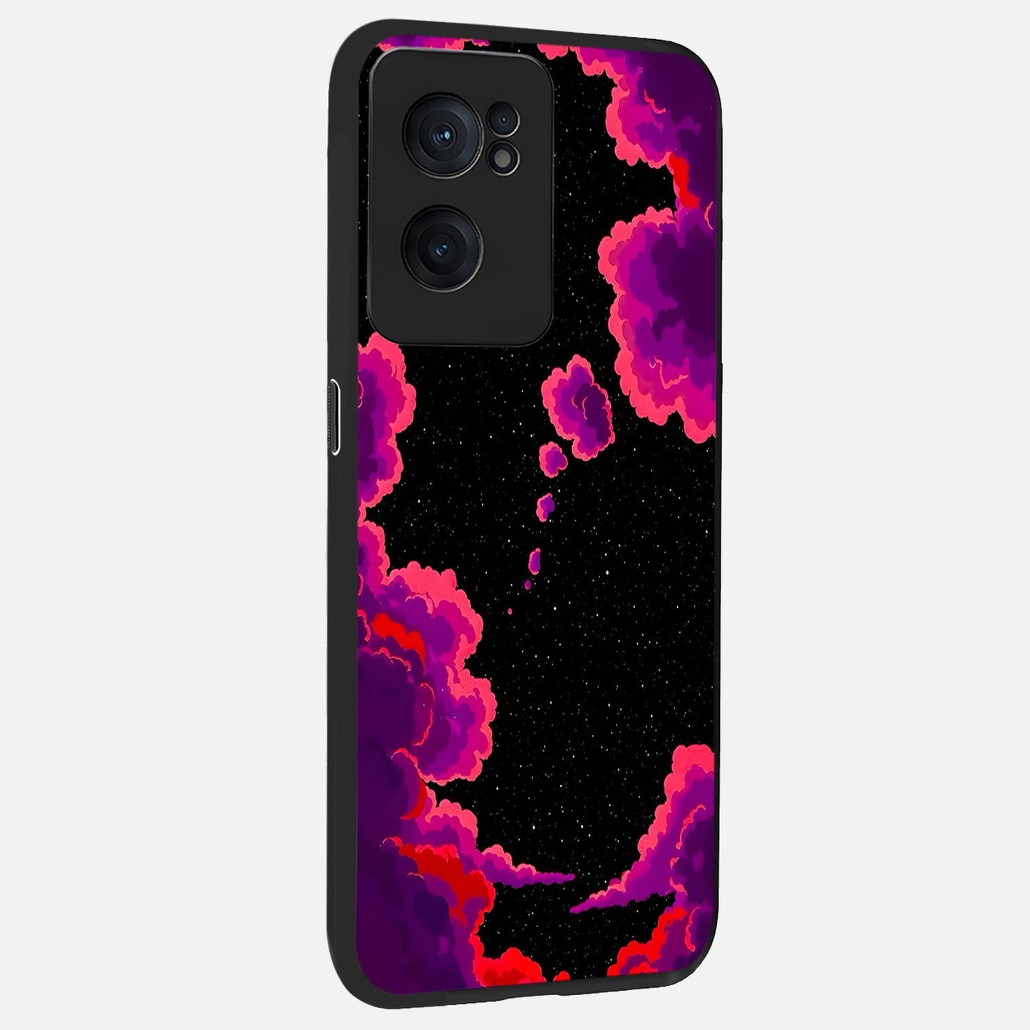  Galaxy Dream Frame back cover For Oneplus Nord CE2 slim fit glass case with vibrant aesthetic design