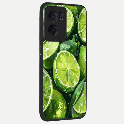  Green Kawasaki back cover For Oneplus Nord CE2 slim fit glass case with vibrant aesthetic design