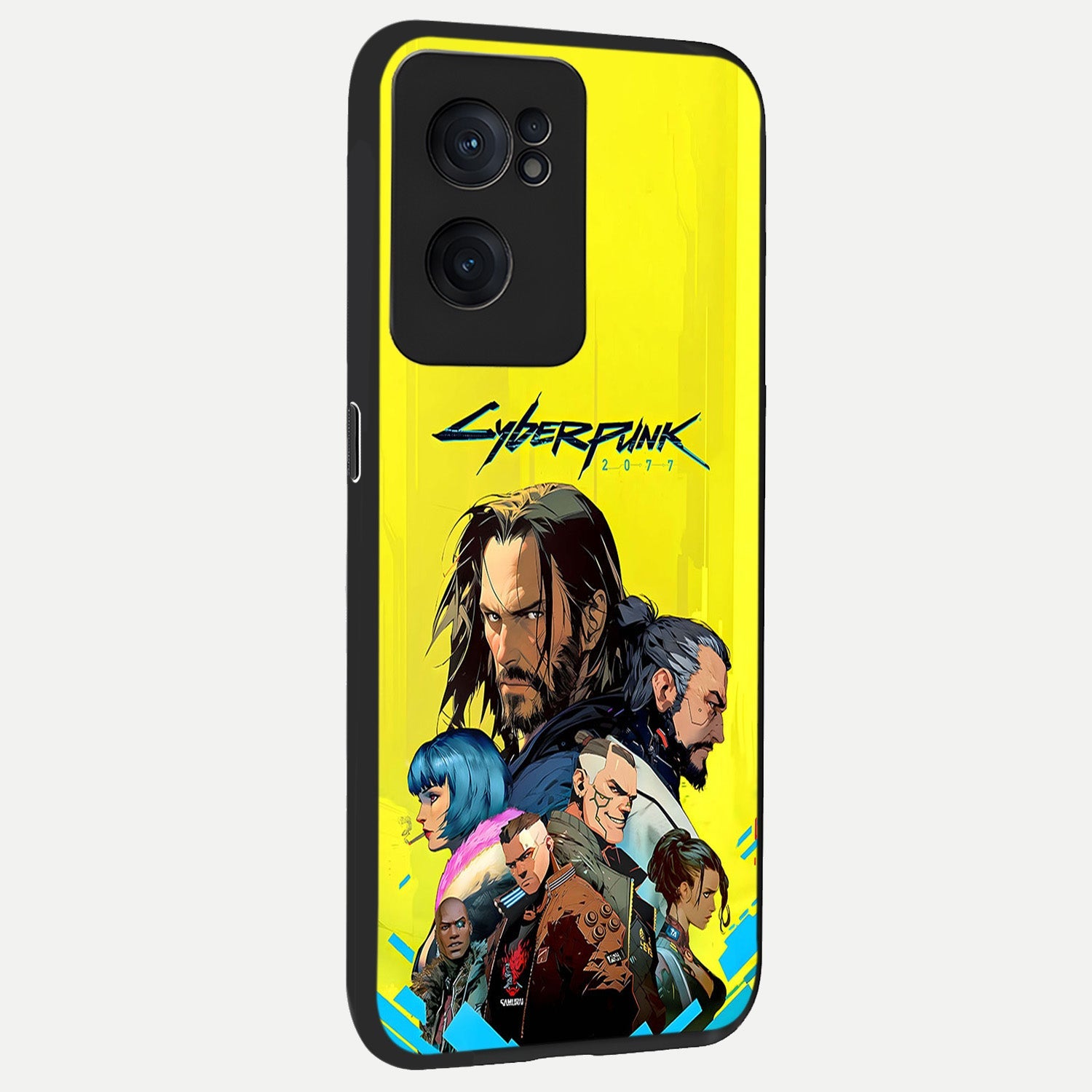  Neon Rebel Genesis back cover For Oneplus Nord CE2 slim fit glass case with vibrant aesthetic design