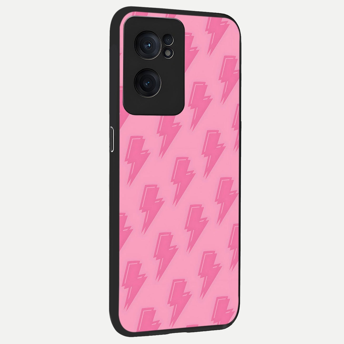  Pink Moo Magic back cover For Oneplus Nord CE2 slim fit glass case with vibrant aesthetic design