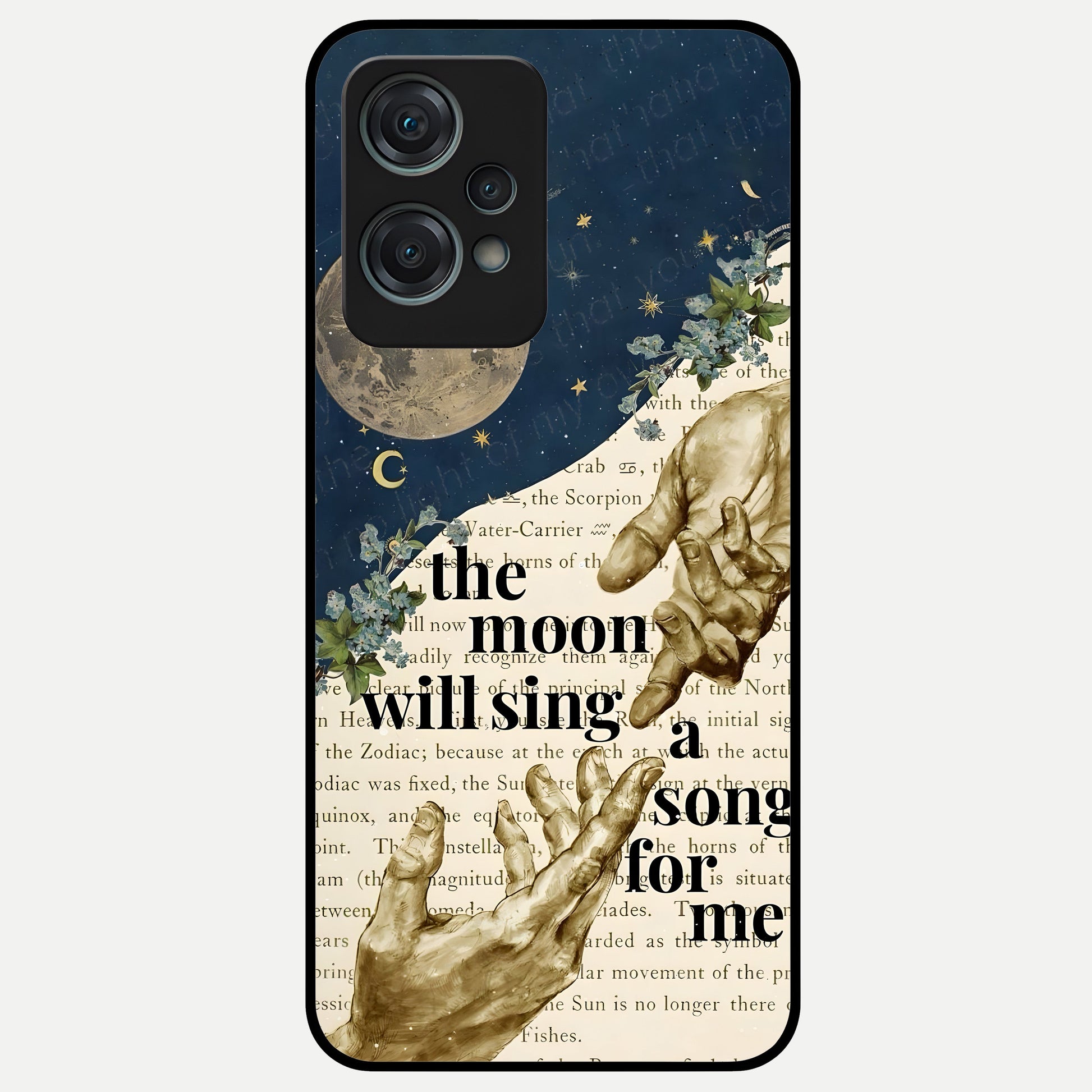  Aesthetic Divine Glass Case For Oneplus Nord CE2 Lite back cover – full design glossy printed glass finish