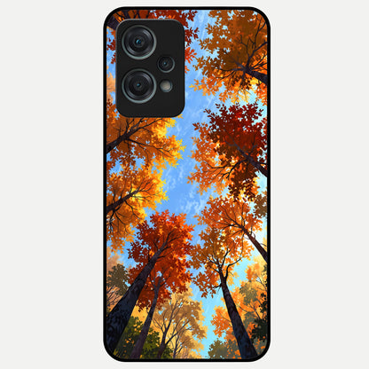  Autumn Sky Rise Glass Case For Oneplus Nord CE2 Lite back cover – full design glossy printed glass finish