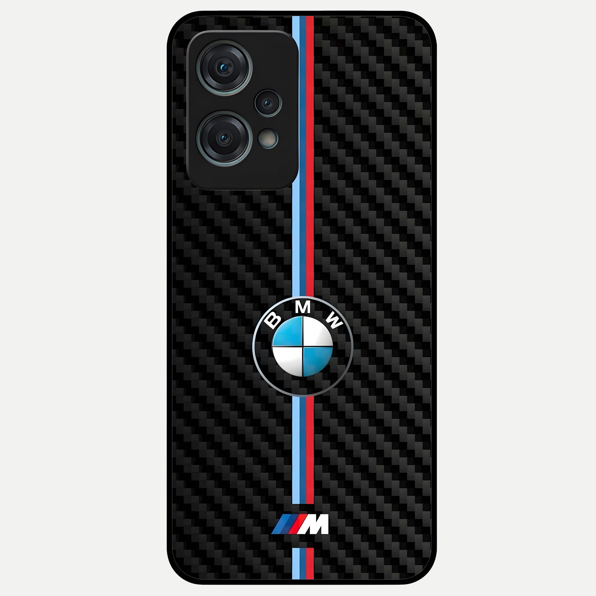  BMW Pattern Glass Case For Oneplus Nord CE2 Lite back cover – full design glossy printed glass finish