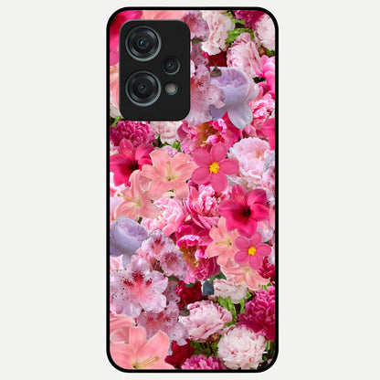  Bloom Crush Fantasy Glass Case For Oneplus Nord CE2 Lite back cover – full design glossy printed glass finish