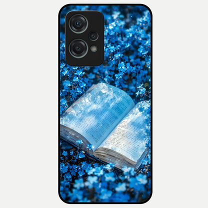  Blue Bloom Tales Glass Case For Oneplus Nord CE2 Lite back cover – full design glossy printed glass finish
