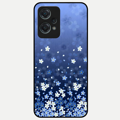  Blue Starry Glass Case For Oneplus Nord CE2 Lite back cover – full design glossy printed glass finish