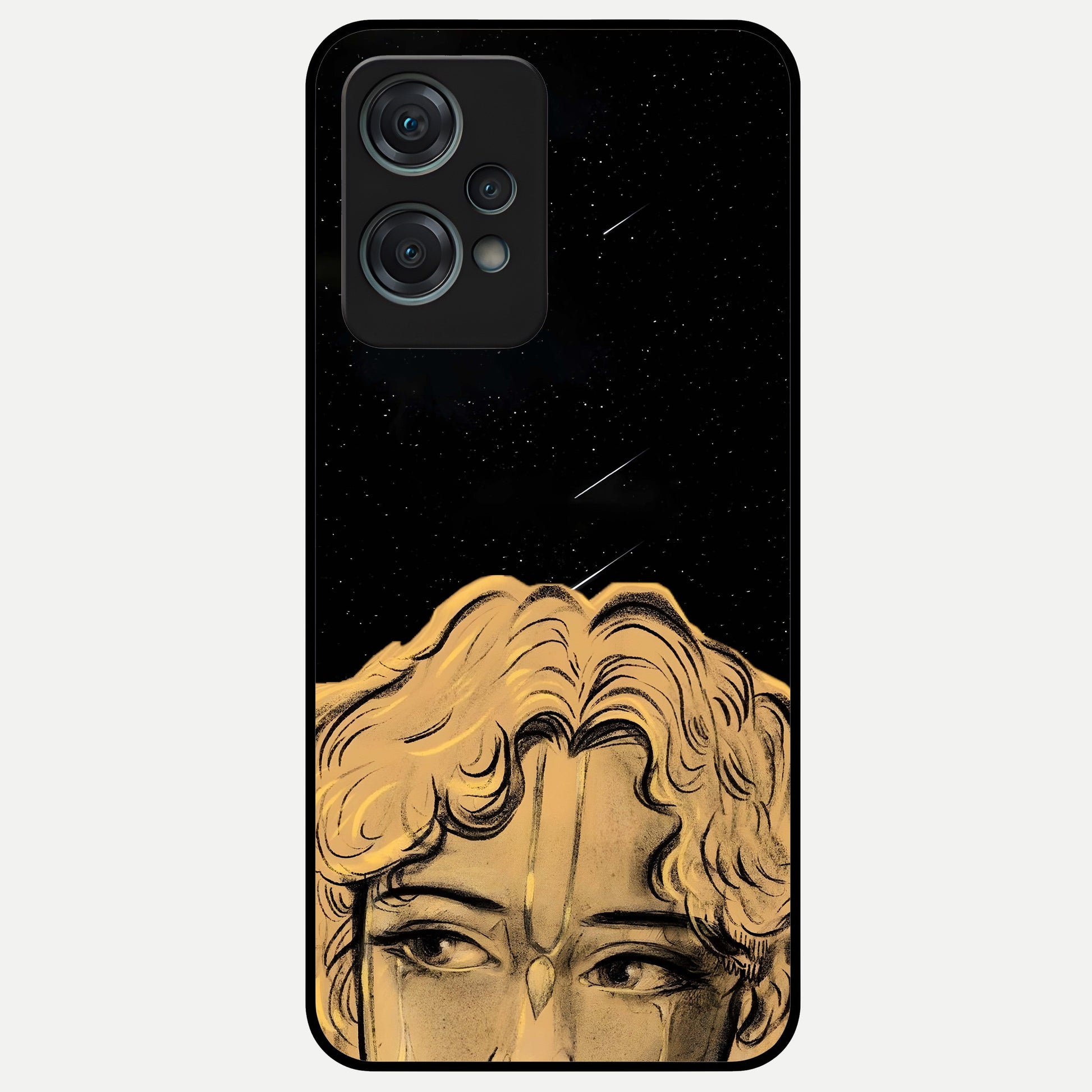  Celestial Gods Plan Glass Case For Oneplus Nord CE2 Lite back cover – full design glossy printed glass finish