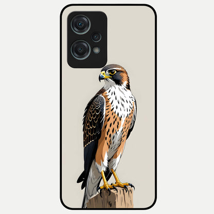  Clever Eagle Glass Case For Oneplus Nord CE2 Lite back cover – full design glossy printed glass finish