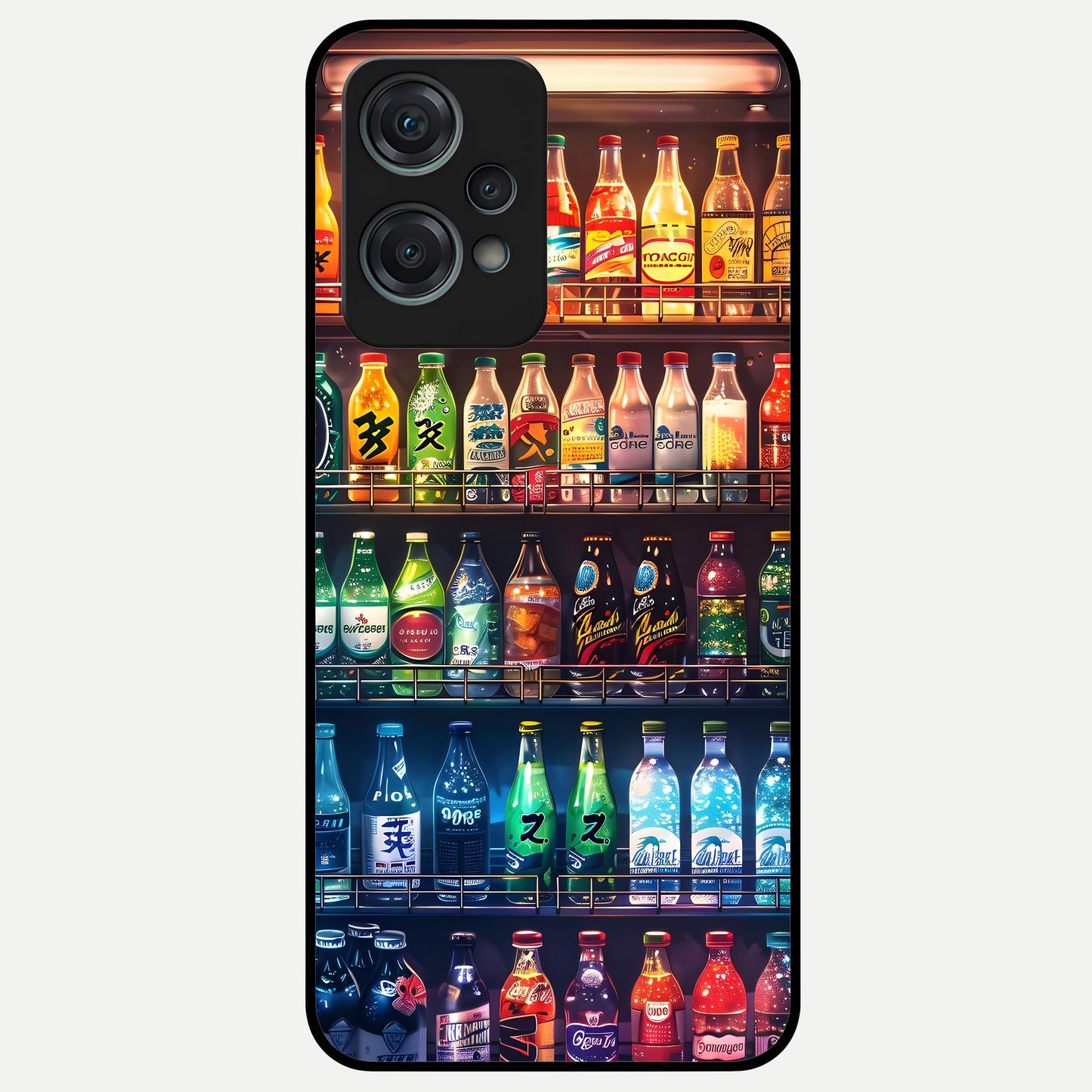  Colorfull Tree Glass Case For Oneplus Nord CE2 Lite back cover – full design glossy printed glass finish