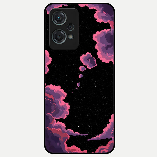  Cosmic Cloud Journey Glass Case For Oneplus Nord CE2 Lite back cover – full design glossy printed glass finish