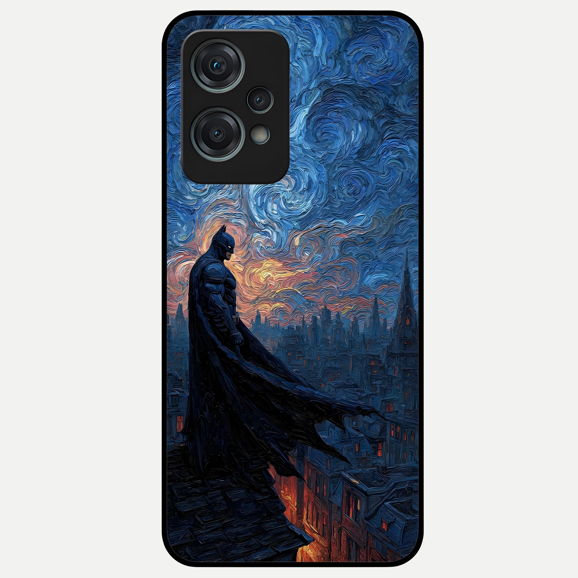  Dark Knight Dusk Glass Case For Oneplus Nord CE2 Lite back cover – full design glossy printed glass finish