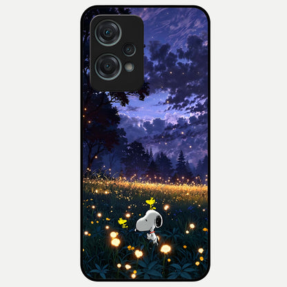  Firefly Meadow Magic Glass Case For Oneplus Nord CE2 Lite back cover – full design glossy printed glass finish