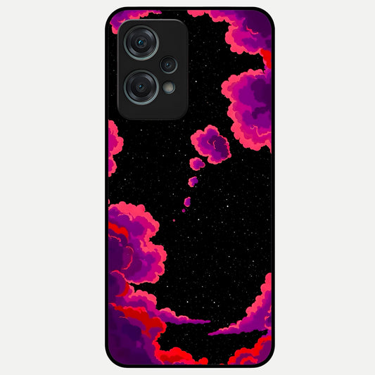  Galaxy Dream Frame Glass Case For Oneplus Nord CE2 Lite back cover – full design glossy printed glass finish