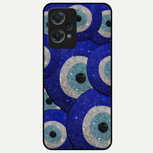  Galaxy Eye Flow Glass Case For Oneplus Nord CE2 Lite back cover – full design glossy printed glass finish