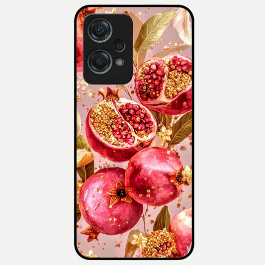  Golden Bloom Glow Glass Case For Oneplus Nord CE2 Lite back cover – full design glossy printed glass finish