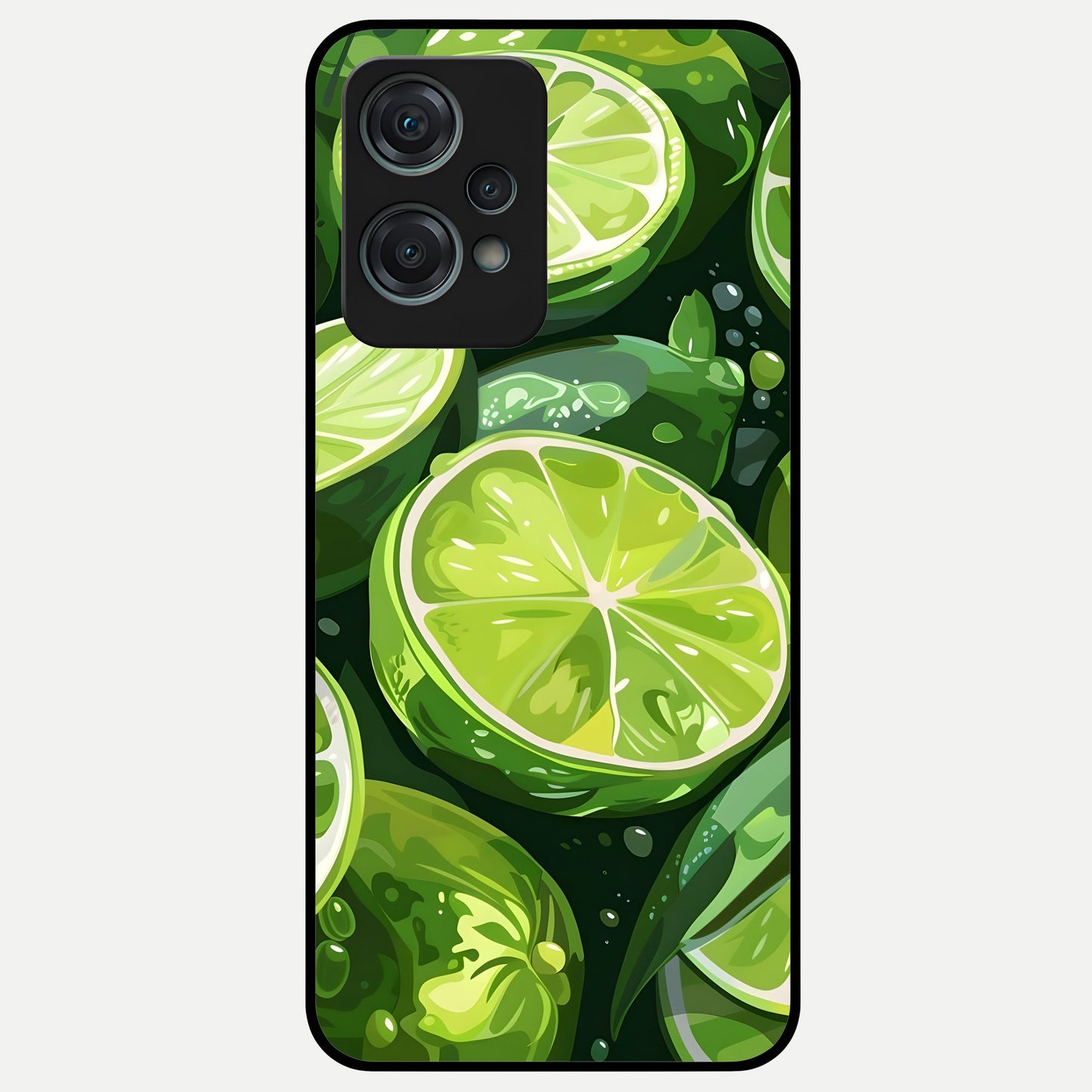  Green Kawasaki Glass Case For Oneplus Nord CE2 Lite back cover – full design glossy printed glass finish