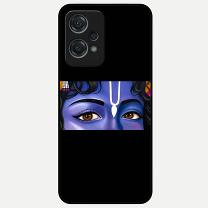  Krishna Eye Glass Case For Oneplus Nord CE2 Lite back cover – full design glossy printed glass finish