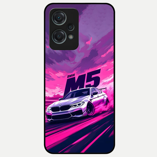  MS Neon Car Glass Case For Oneplus Nord CE2 Lite back cover – full design glossy printed glass finish