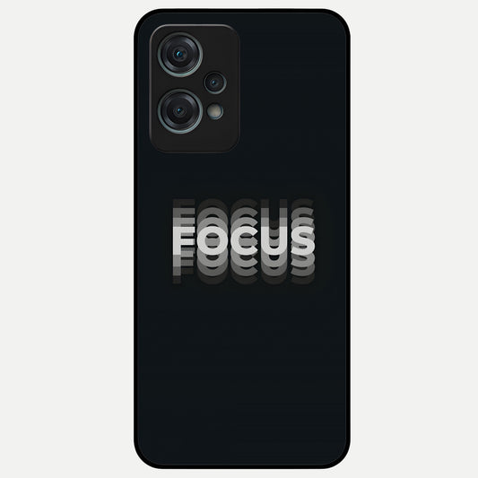  Mono Focus Vision Glass Case For Oneplus Nord CE2 Lite back cover – full design glossy printed glass finish