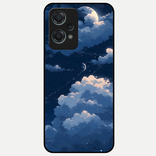  Moon Dream Haze Glass Case For Oneplus Nord CE2 Lite back cover – full design glossy printed glass finish
