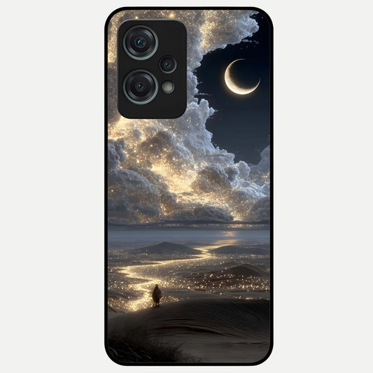  Moonlight Spark Path Glass Case For Oneplus Nord CE2 Lite back cover – full design glossy printed glass finish