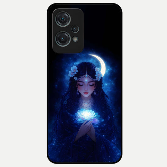  Mystic Moon Queen Glass Case For Oneplus Nord CE2 Lite back cover – full design glossy printed glass finish