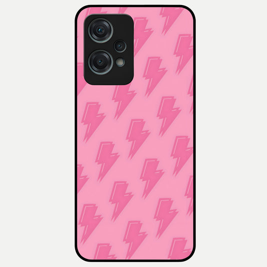  Pink Moo Magic Glass Case For Oneplus Nord CE2 Lite back cover – full design glossy printed glass finish