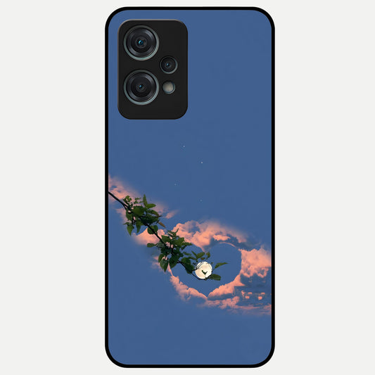  Sky Under Tree Glass Case For Oneplus Nord CE2 Lite back cover – full design glossy printed glass finish