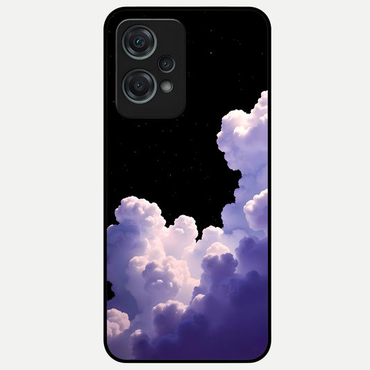  Starlit Night Whispers Glass Case For Oneplus Nord CE2 Lite back cover – full design glossy printed glass finish