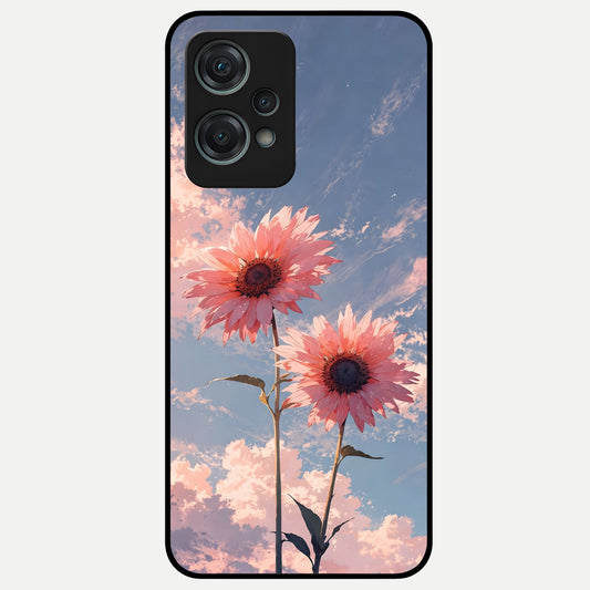  Sun Moon Balance Glass Case For Oneplus Nord CE2 Lite back cover – full design glossy printed glass finish