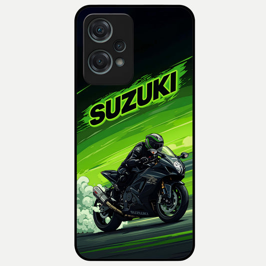  Suzuki Speed Beast Glass Case For Oneplus Nord CE2 Lite back cover – full design glossy printed glass finish