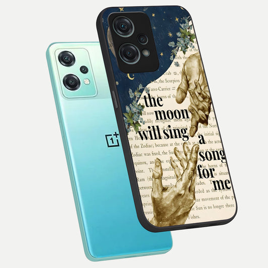  Aesthetic Divine phone case For Oneplus Nord CE2 Lite showing premium glass back cover with detailed artwork