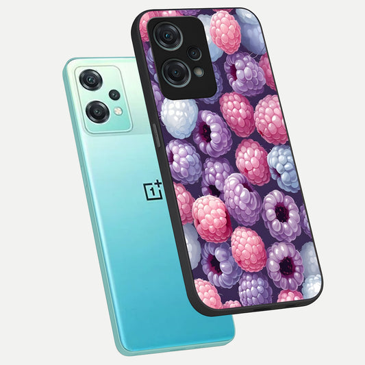 Berry Candy Pop phone case For Oneplus Nord CE2 Lite showing premium glass back cover with detailed artwork