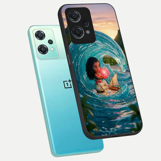  Heart of Ocean phone case For Oneplus Nord CE2 Lite showing premium glass back cover with detailed artwork