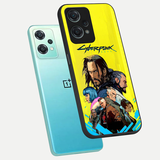  Neon Rebel Genesis phone case For Oneplus Nord CE2 Lite showing premium glass back cover with detailed artwork